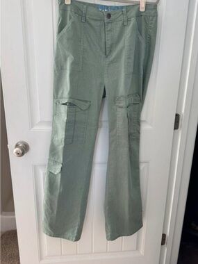 VIP Olive Green Jeans with Branded Waistband